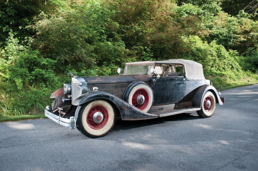  Packard Twelve Convertible Victoria 1933 года  (фото 22 из 22)
